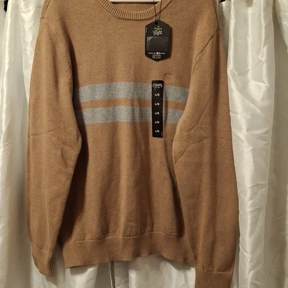 CHAPS crew neck sweater ❤️🩹❤️🩹❤️🩹❤️🩹 - Picture 1 of 6